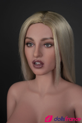 Alison real doll silicone blonde aux yeux verts 153cm B-cup Zelex SLE