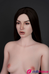 Tori jeune poupée sexuelle en silicone brunette souple 172cm E-cup Zelex SLE