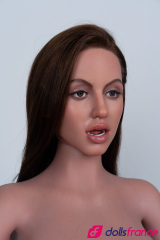 Ella poupée d'amour aux énormes seins et cheveux implantés 166cm K-cup Zelex SLE