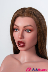Sonia love doll silicone seins énormes cheveux implantés 160cm J-cup Zelex SLE