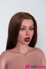 Sonia love doll silicone seins énormes cheveux implantés 160cm J-cup Zelex SLE