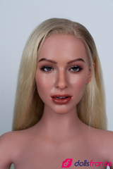 Prisca poupée sexuelle silicone cheveux implantés gros nichons 166cm K-cup Zelex SLE