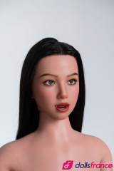 Rina belle sex doll silicone aux cheveux implantés 172cm E-cup Zelex SLE