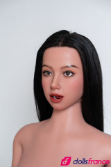 Rina belle sex doll silicone aux cheveux implantés 172cm E-cup Zelex SLE