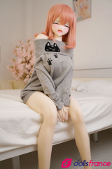 Hina la jolie sexdoll manga japonaise rousse 152cm S-TPE Irokebijin