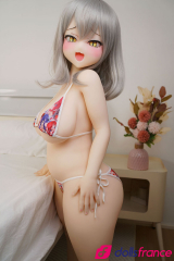 Akari petite sex doll aux fesses énormes 120cm Pochari Irokebijin