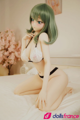 Sexdoll de dessin animé japonais à gros seins 148cm S-TPE Irokebijin