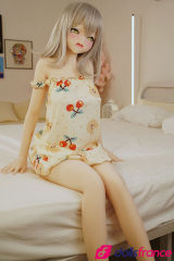 Ema B poupée porno cartoon japonais aux tétons roses 148cm S-TPE Irokebijin