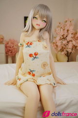 Ema B poupée porno cartoon japonais aux tétons roses 148cm S-TPE Irokebijin