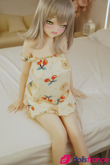 Ema B poupée porno cartoon japonais aux tétons roses 148cm S-TPE Irokebijin