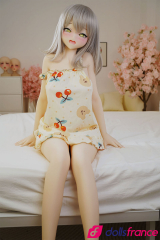 Ema B poupée porno cartoon japonais aux tétons roses 148cm S-TPE Irokebijin