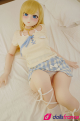 Sexdoll japonaise blonde candide Akane 149cm S-TPE Bonnet B Irokebijin