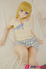 Sexdoll japonaise blonde candide Akane 149cm S-TPE Bonnet B Irokebijin