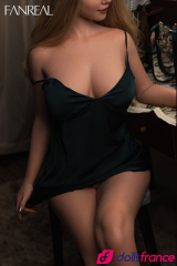 Belle sex doll blonde aux yeux bleus Maria 155cm F-cup FanReal