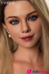 Belle sex doll blonde aux yeux bleus Maria 155cm F-cup FanReal