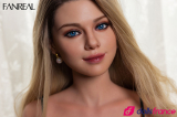Belle sex doll blonde aux yeux bleus Maria 155cm F-cup FanReal