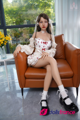 Janice sexdoll chipie petite poitrine en silicone 158cm bonnet B Dolls Castle