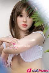 Sexdoll en silicone Coréenne à la peau blanche Lucy 159cm bonnet A FunWest Doll