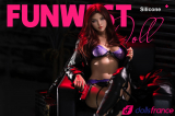 Sex doll silicone Lexie la star de magazine sexy 168cm D-cup FunWestDoll