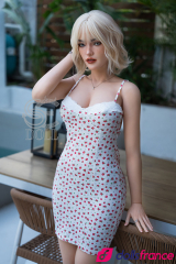 Vicky poupée en silicone blondinette à gros seins 165cm Bonnet C SEdoll