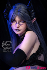 Aryana love doll en silicone elfique qui aime les sextoys 161cm Bonnet E SEdoll