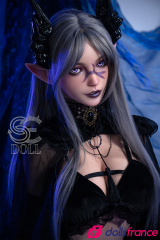 Aryana love doll en silicone elfique qui aime les sextoys 161cm Bonnet E SEdoll
