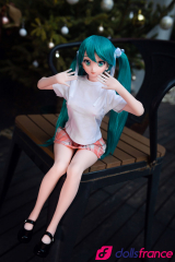 Miku sexdoll en silicone mini hentai 60cm Climax Doll