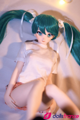 Miku sexdoll en silicone mini hentai 60cm Climax Doll