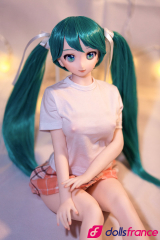 Miku sexdoll en silicone mini hentai 60cm Climax Doll