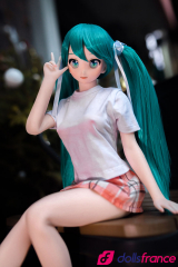 Miku sexdoll en silicone mini hentai 60cm Climax Doll