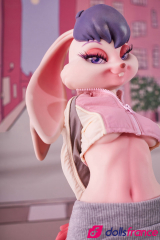 Lori mini real doll lapine sexy rose Si70cm LB Climax Doll