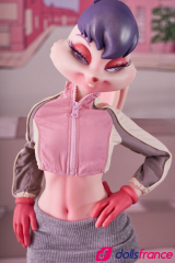 Lori mini real doll lapine sexy rose Si70cm LB Climax Doll