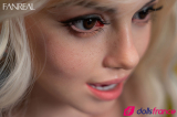 Maria la sexdoll en silicone blonde extravagante 155cm F-cup FanReal