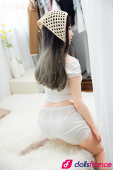 Jia la belle asiatique pure aux yeux verts 158cm bonnet B FanReal