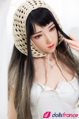 Jia la belle asiatique pure aux yeux verts 158cm bonnet B FanReal