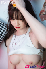 Josie love doll en silicone idole coréenne coquine 163cm C-cup FanReal