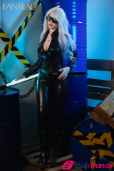 Kelly poup&eacute;e d'amour en silicone top mod&egrave;le blonde 168cm bonnet F FanReal