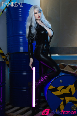 Kelly poup&eacute;e d'amour en silicone top mod&egrave;le blonde 168cm bonnet F FanReal
