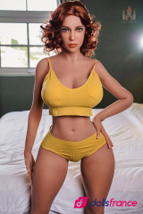Sexdoll rousse à gros cul Madeleine en STOCK EU 153cm bonnet E Dolls Castle