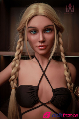 Kryssi sexdoll blonde nordique aux yeux bleus en STOCK EU 170cm bonnet B Dolls Castle