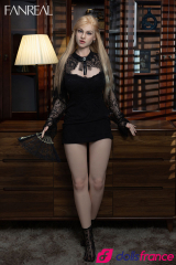 Poupée sexuelle en silicone Vanessa l'élégante bourgeoise 168cm bonnet F FanReal