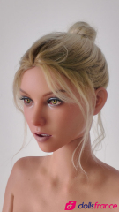 Poupée sexuelle maigre Scarlett la blonde provocatrice 170cm bonnet C Zelex
