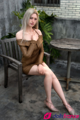 Poupée sexuelle Evelina la blonde naturelle en silicone 175cm bonnet E Zelex
