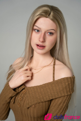 Poupée sexuelle Evelina la blonde naturelle en silicone 175cm bonnet E Zelex