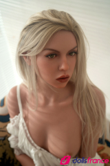 Love doll en silicone taille réelle Hanna la belle Russe blonde 175cm Zelex