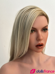 Love doll en silicone taille réelle Hanna la belle Russe blonde 175cm Zelex
