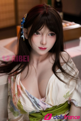 Rika la belle asiatique peau claire en silicone 167cm E-cup EN STOCK EU AiBei