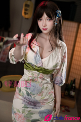 Rika la belle asiatique peau claire en silicone 167cm E-cup EN STOCK EU AiBei