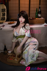Rika la belle asiatique peau claire en silicone 167cm E-cup EN STOCK EU AiBei