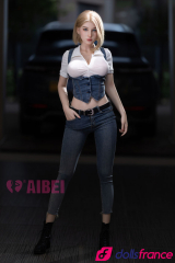 Scarlett belle blonde sexy en silicone 167cm E-cup EN STOCK EU AiBei